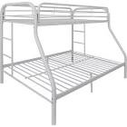 ( box 1of 2) Tritan Twin over Full Bunk Bed in White Metal by Acme Furniture