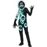 InSpirit Designs Fortnite Grimey Halloween Costume Male, Teen 14-17, Black