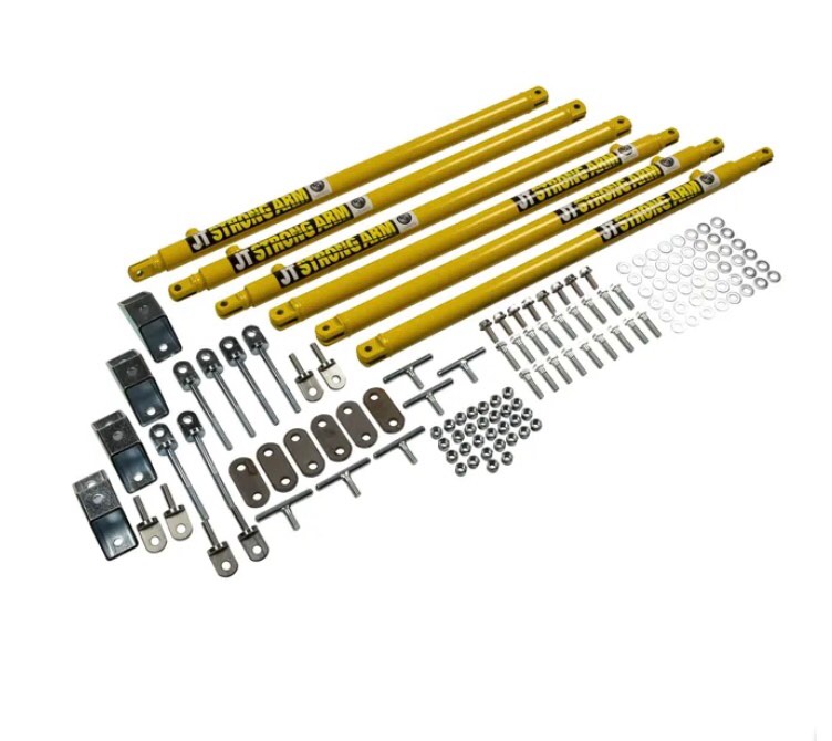 Lippert 191025 JT's Strong Arm Travel Trailer Stabilizer Kit , Yellow
