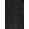 Rigo Chunky Loop Jute Black 4 ft. x 6 ft. Area Rug