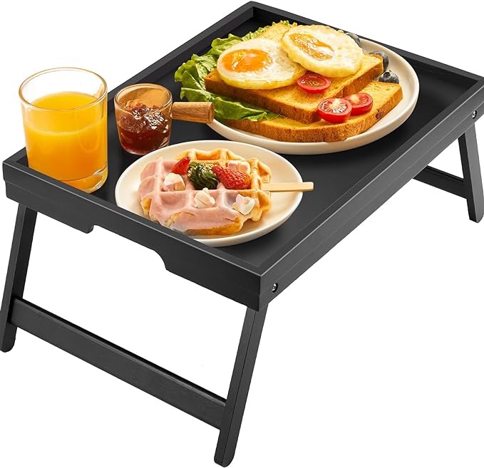 small black folding tray