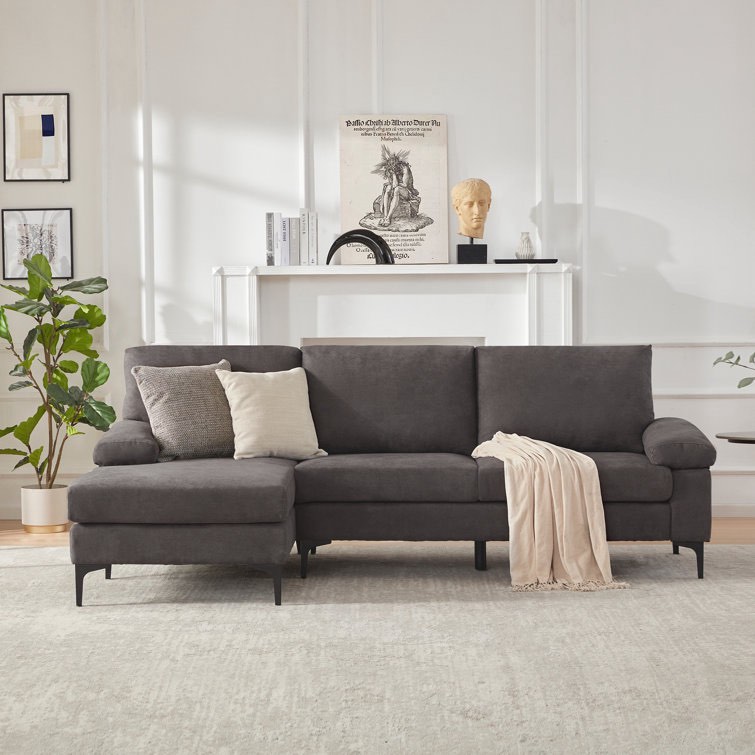 Brandur 2 - Piece Upholstered Sectional ( Box 2/3 Incomplete)