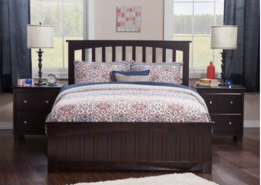 Brunelle Solid Wood Standard Bed