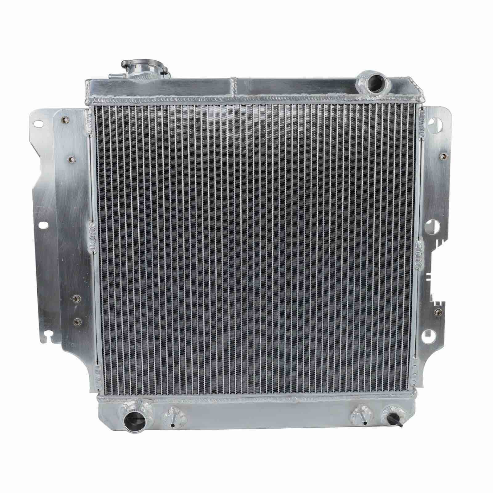 BlackHorse Racing Row Full Aluminum Racing Cooling Radiator AN57203