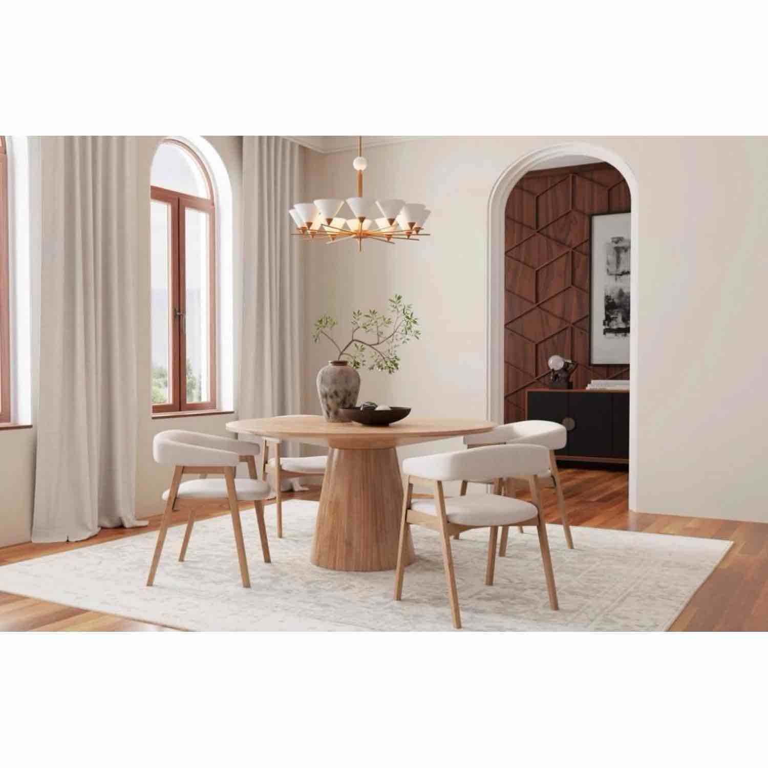 Cove Round Dining Table(incomplete top only)