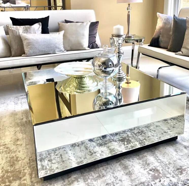 Pasiak Square Mirror Coffee Table