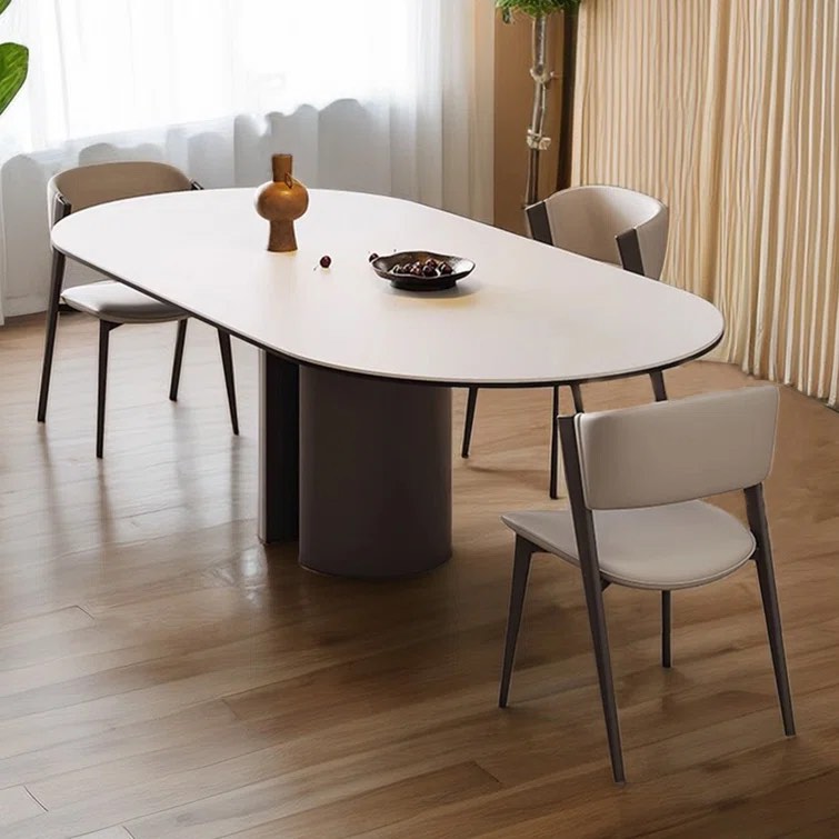 55.11" L x 31.49" W Tasharia Dining Table by Orren Ellis