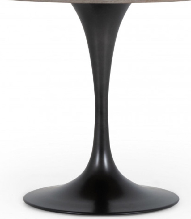 Powell 42" Bistro Table-Base-Dark Rustic Black