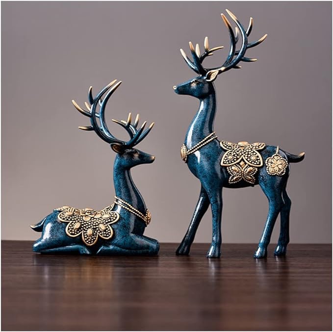 Modern 11" Large Deer Decorations Christmas Reindeer