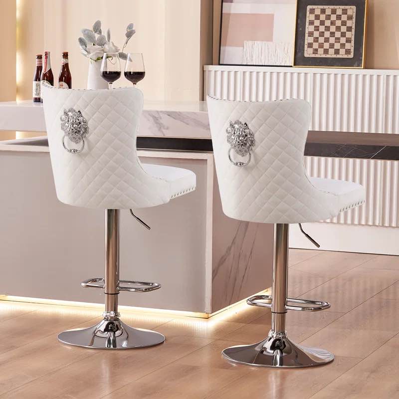 Jelliff Swivel Adjustable Height Stool