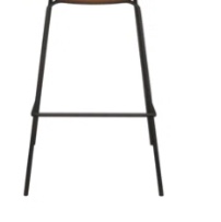 Kody Vegan Leather Bar & Counter Stool.  incomplete. bases only. 