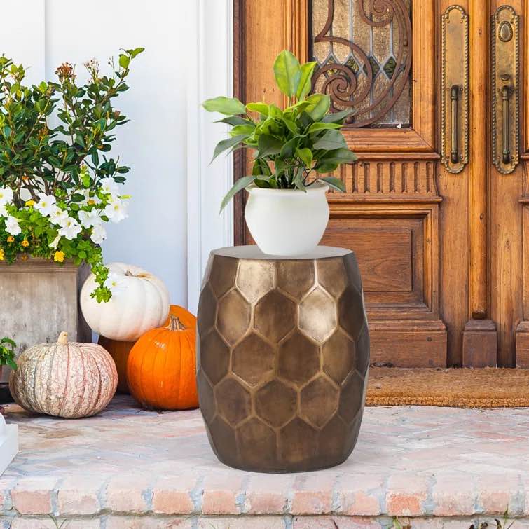Olley Stone/Concrete Side Table