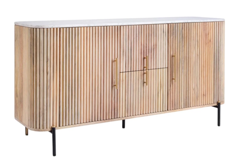 Cambridge buffet- mango white 