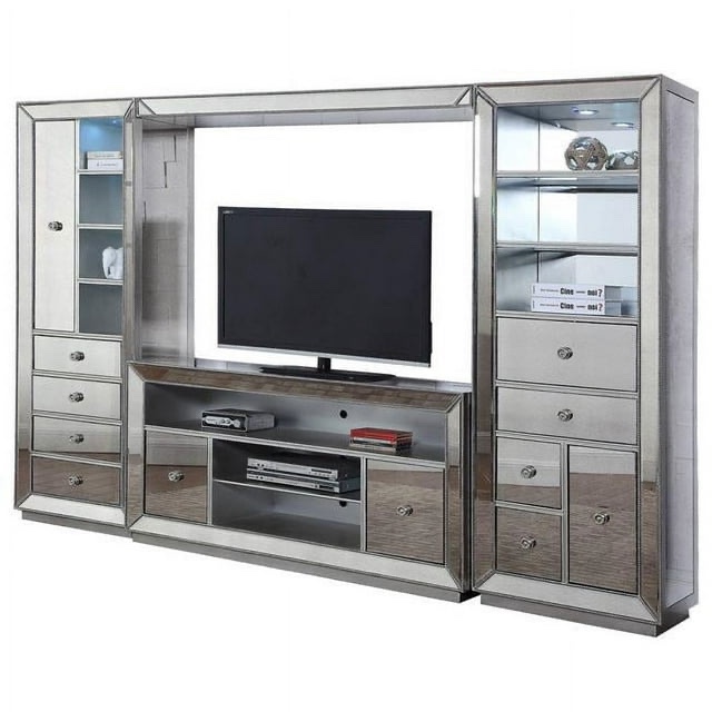 Entertainment Center for TVs up to 65"  ( glass broken ) 