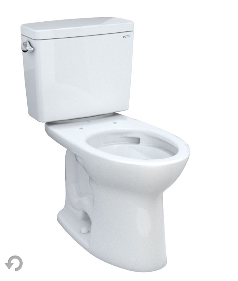 Drake® 1.6 GPF Elongated Two-Piece Toilet with Tornado Flush (toilet tank only)