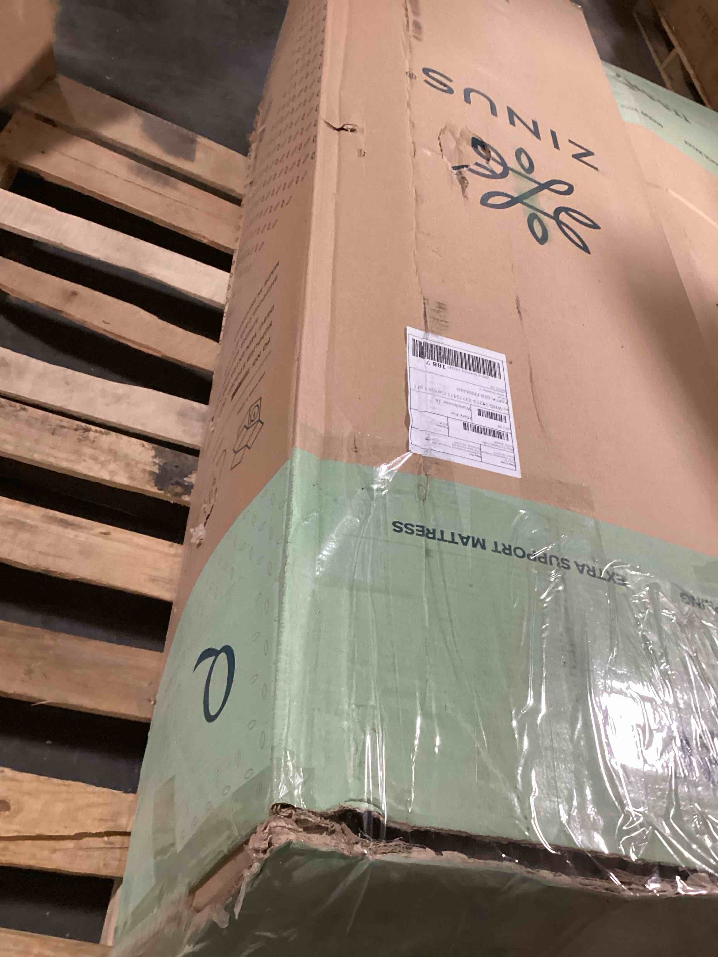 Zinus Support Plus 14” Hybrid Comfort Foam Pocket Spring Mattress Queen