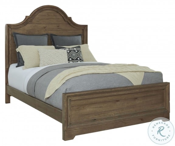 Wildfire Distressed Caramel King Panel Bed by Progressive Furniture (INCOMPLETE SET, MISSING BOXES)