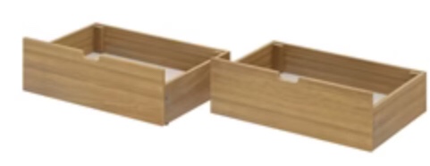 175262-007. STORAGE DRAWERS. PEACAN BROWN