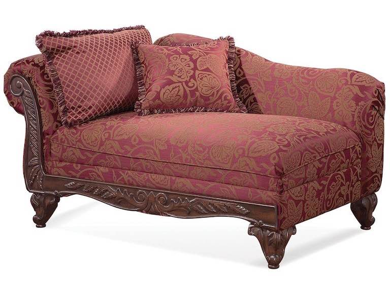 Hughes Furniture Living Room Chaise 7650FRCHS at Seiferts Furniture