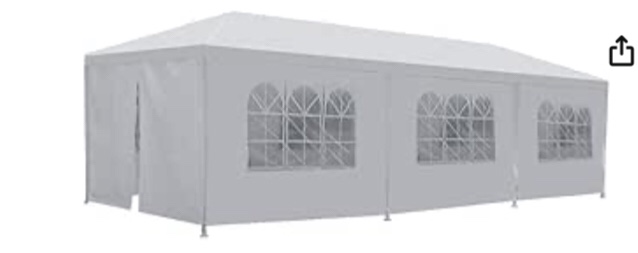 Outdoor tent white (similar to stock photo incomplete) 