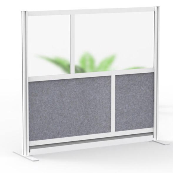 Luxor Modular Starter Wall 53x48" - Frosted ,INCOMPLETE