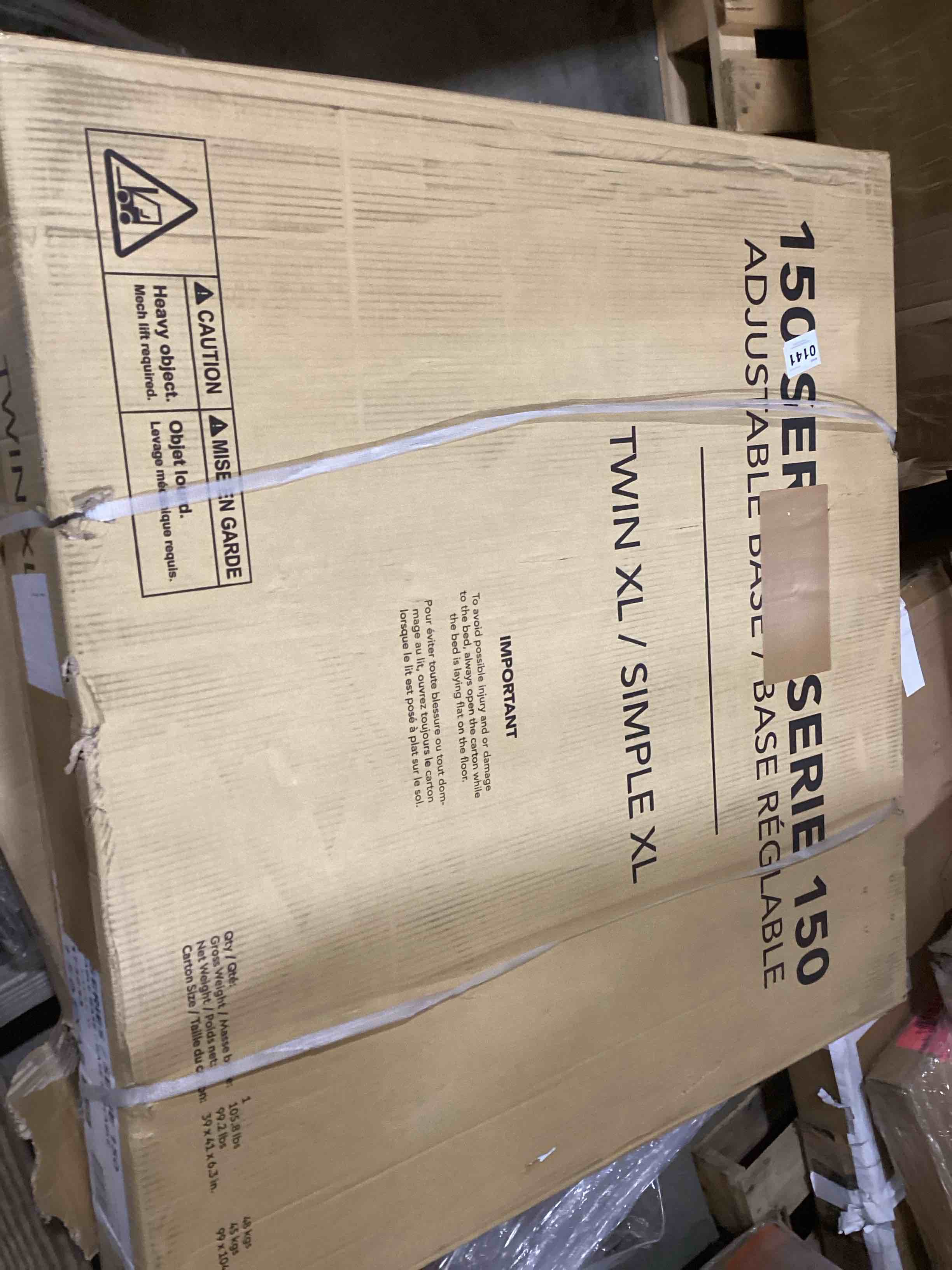 Lucid L150 Adjustable Base Bed Frame with Head and Foot Incline