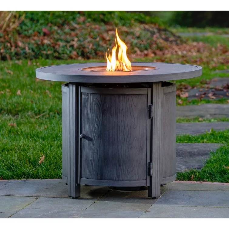 Lewter Aluminum Propane Gas Fire Pit