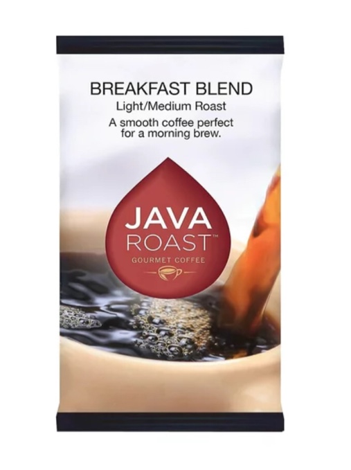 Java Roast Gourmet Breakfast Blend Ground Coffee with Bonus Filters (42)