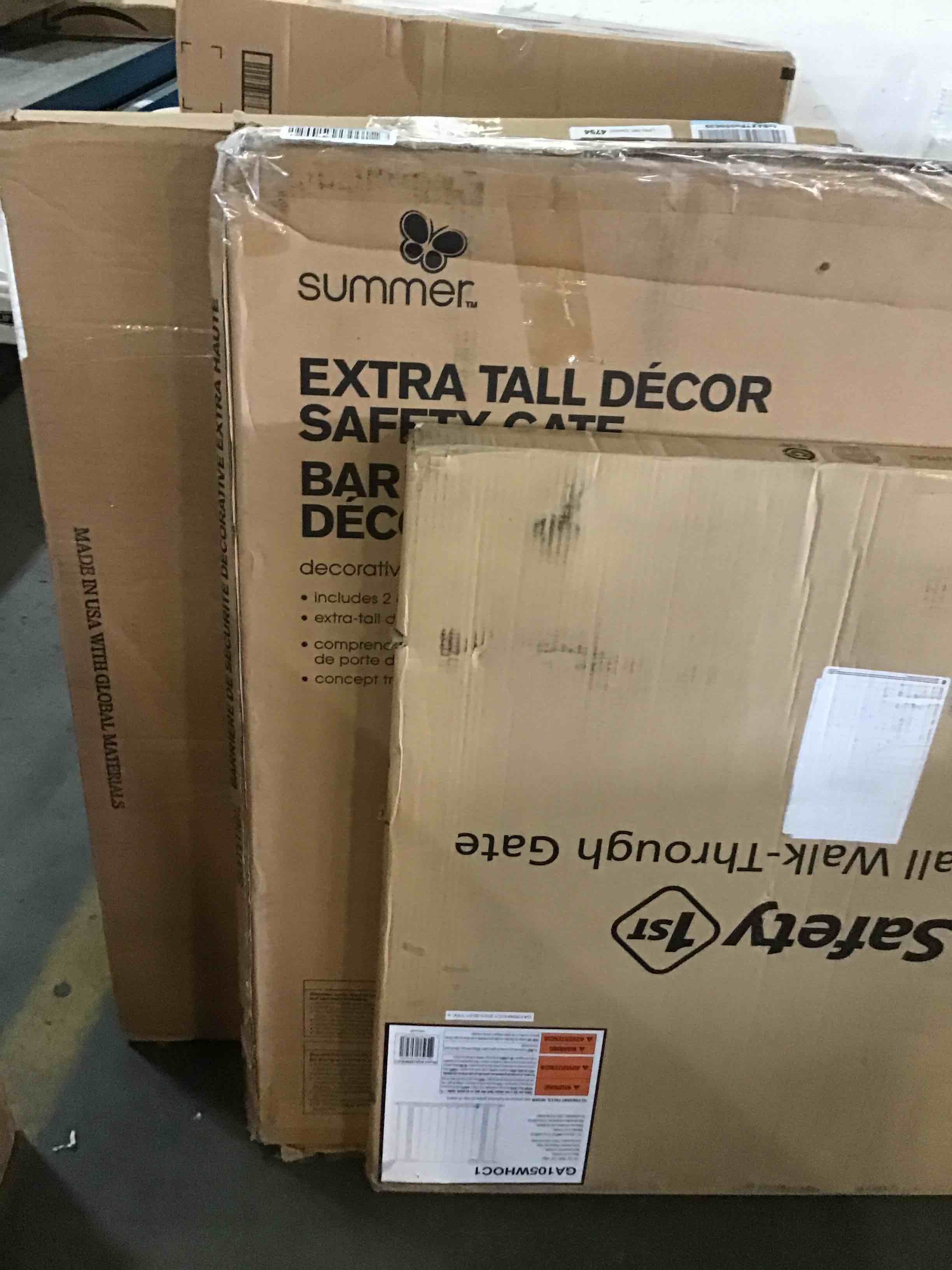 Assorted of Baby Gate (Includes variety of Models, colors, Brands and Size)