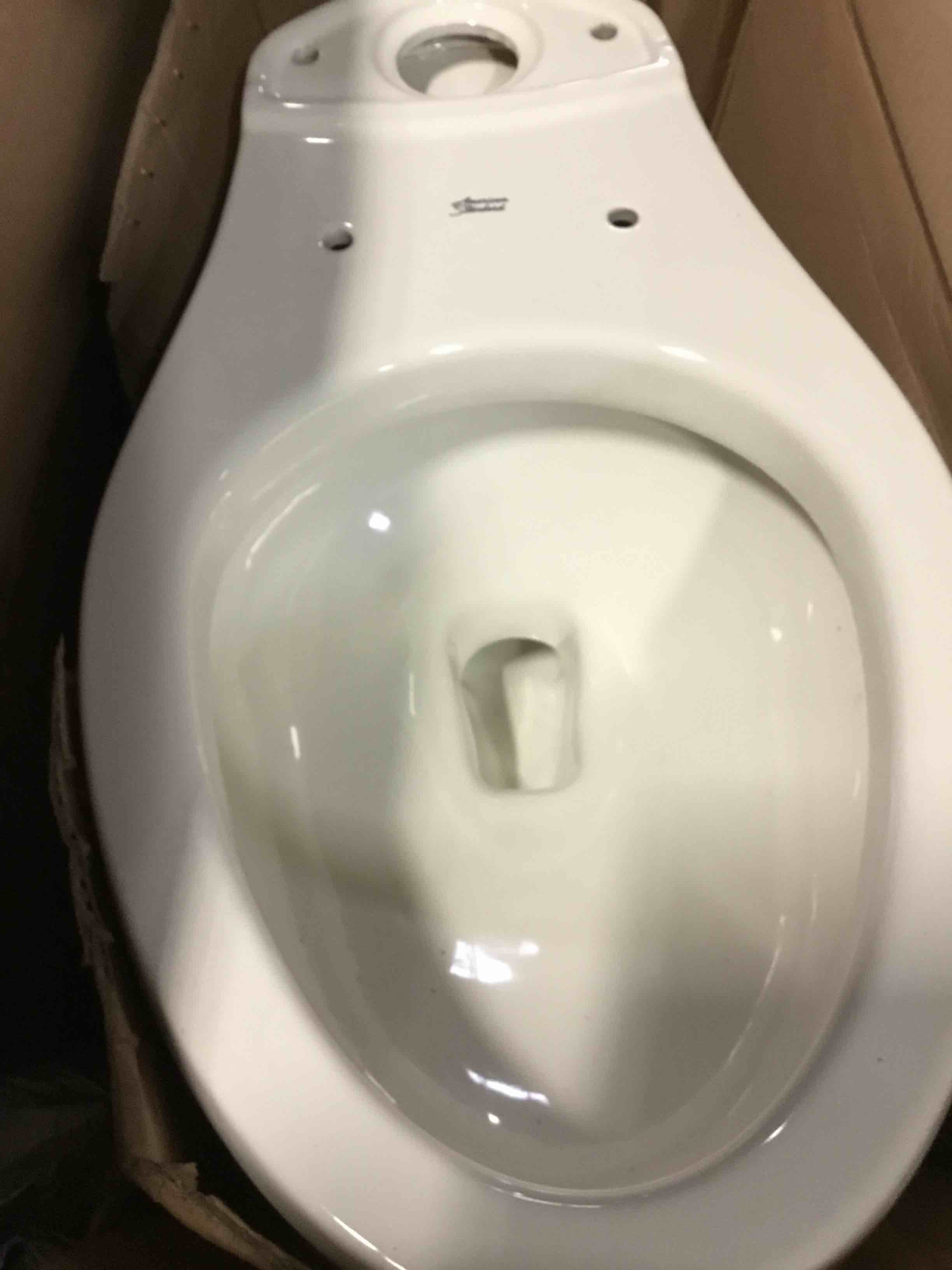 American Standard 2886218.020 H2Option Dual Flush Right Height Elongated Toilet 0.92/1.28 gpf, White