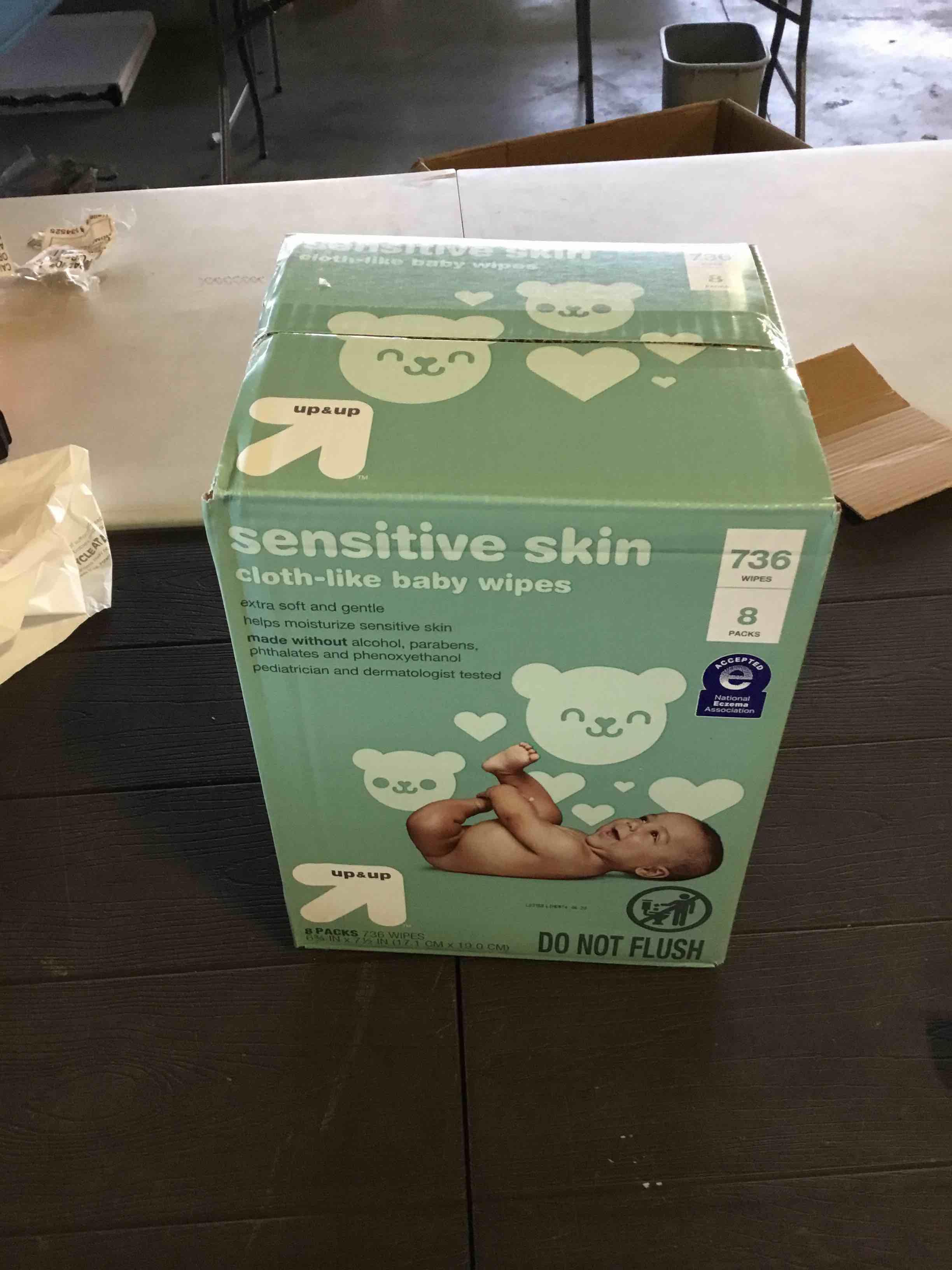 Sensitive Baby Wipes Refill Pack 736 ct up & up