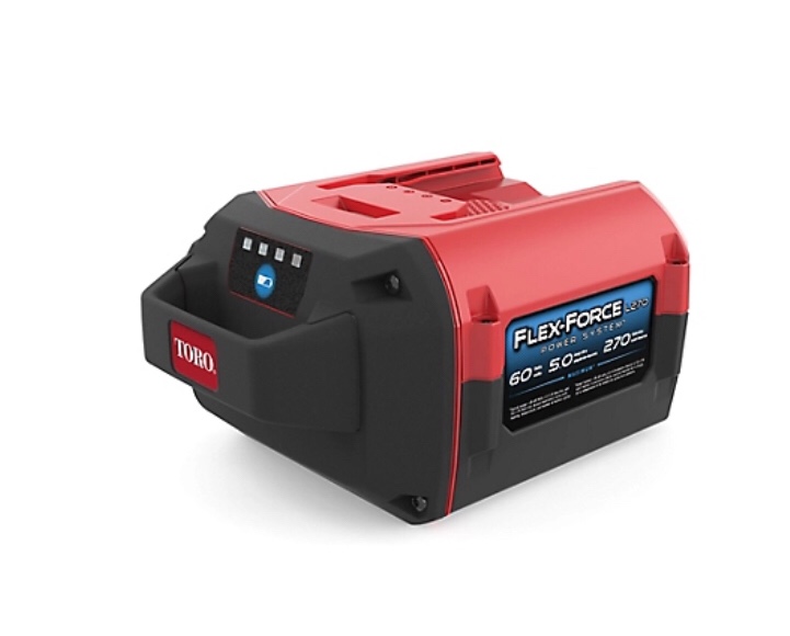 Toro Flex-Force Power System 60-Volt Max 5.0 Ah Lithium-Ion L270 Battery, 88650