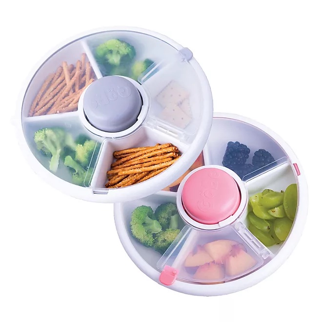 GoBe Kids Original Snack Spinner, 2-Pack.