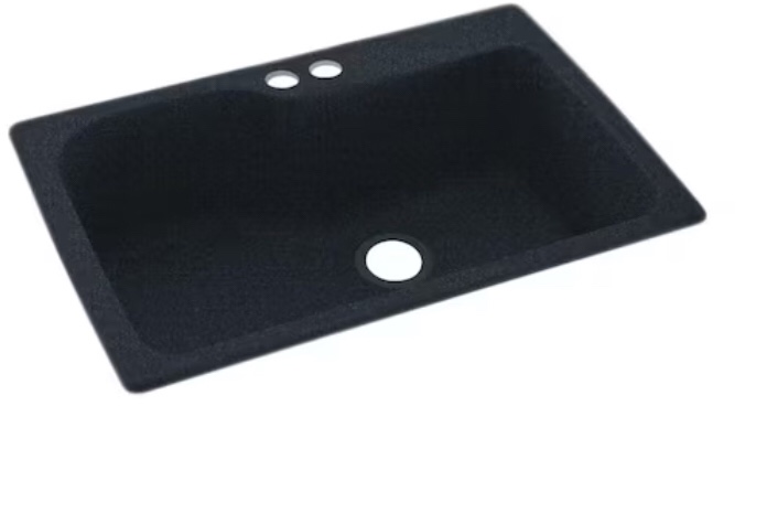 black galaxy kitchen sink (similar to stock photo)