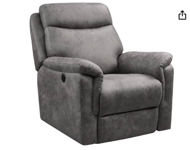 Recliner chair (similar to stock photo incomplete box 2 of 2) 