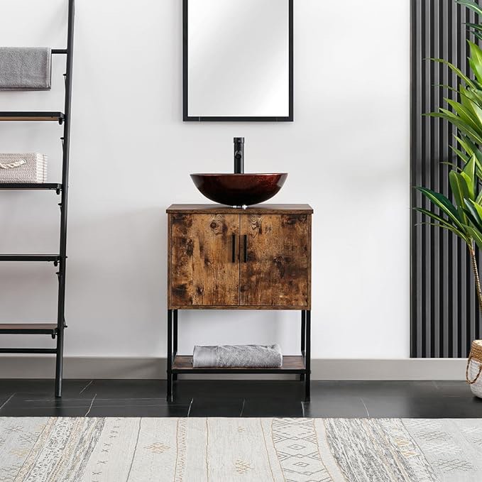 Eclife black vanity 