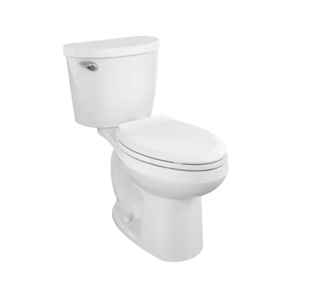 American Standard Mainstream White Elongated Chair Height 2piece