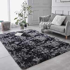 8 x 10 Feet Shag Area Rugs, Ultra Soft Indoor Modern Nursery Rug