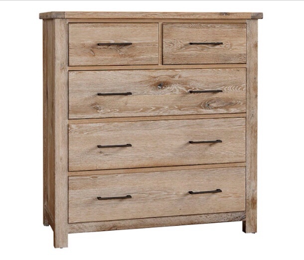 light wooden 5 drawer chest modus furniture 
