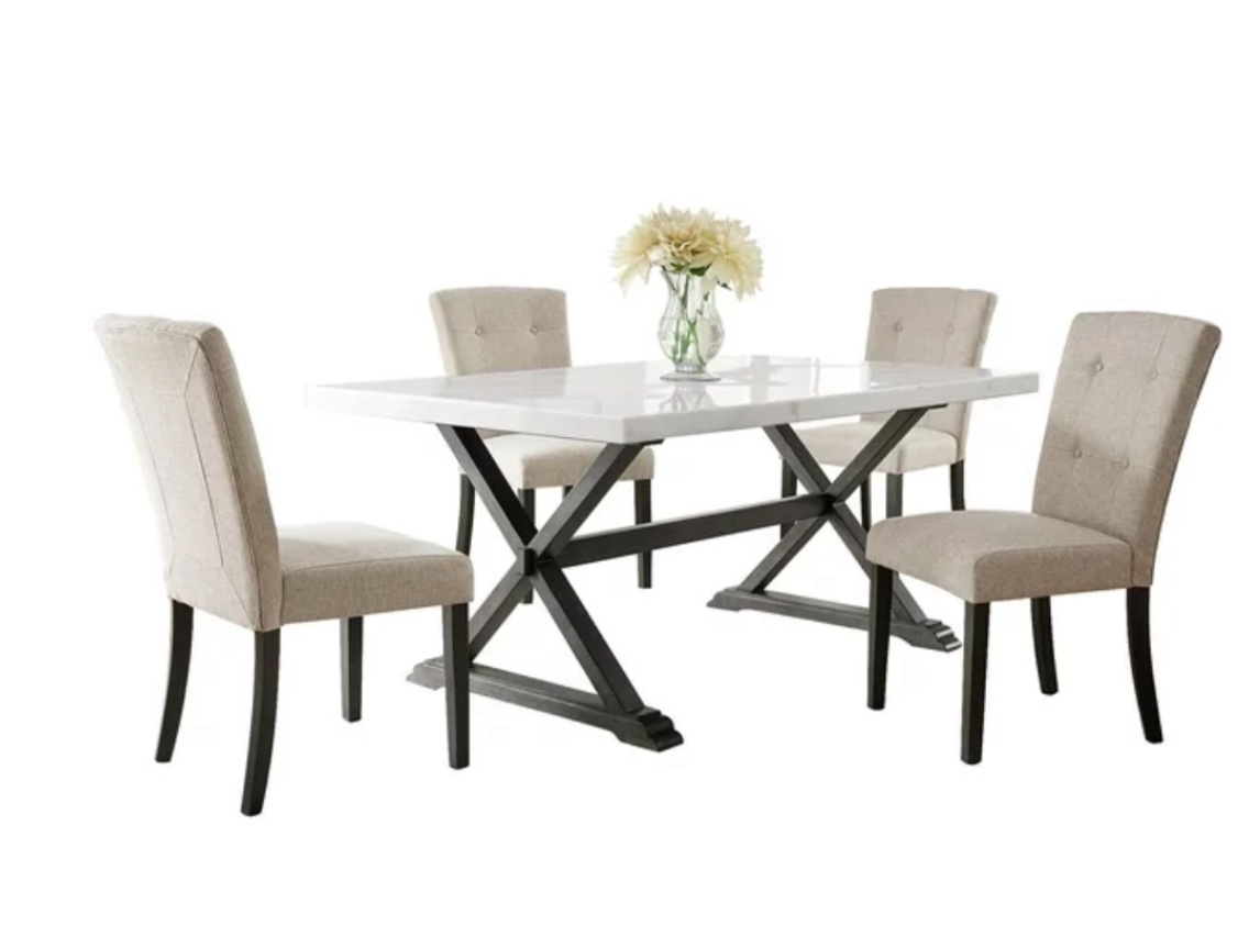 Picket House Landon black Dining Table ( Similar Design)  
