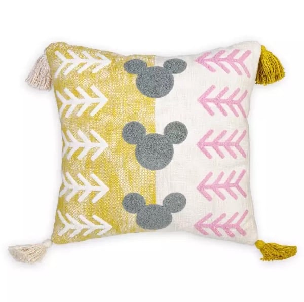 Disney Throw Pillow - Mickey Mouse Icons - Geometric
