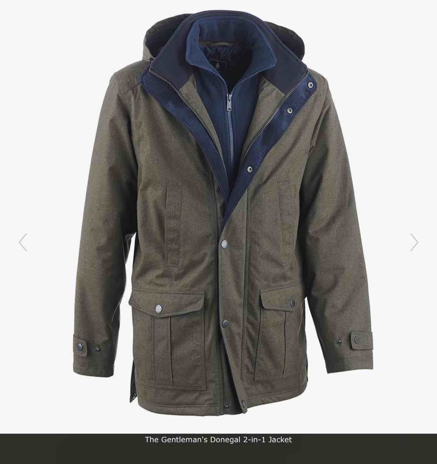 The Gentleman's Donegal 2-in-1 Jacket