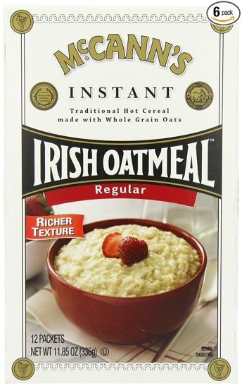 McCANN'S Instant Irish Oatmeal, Original Flavor, 10-Pack APRIL 10, 2024