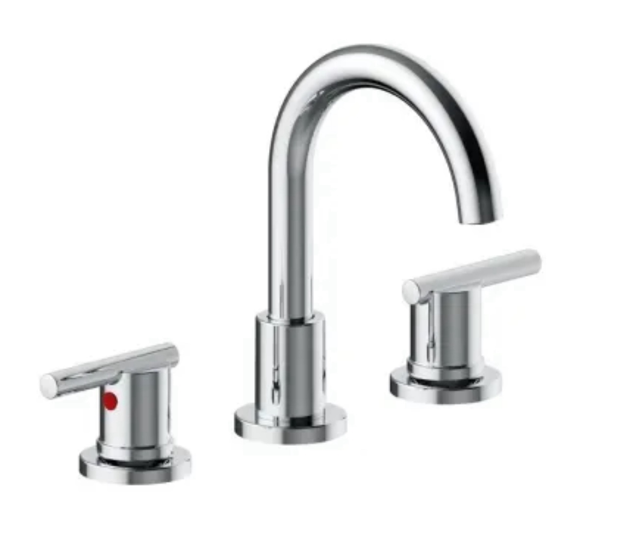 Seasons® Westwind™ Widespread Two Handle Bath Faucet, With Pop Up, Chrome