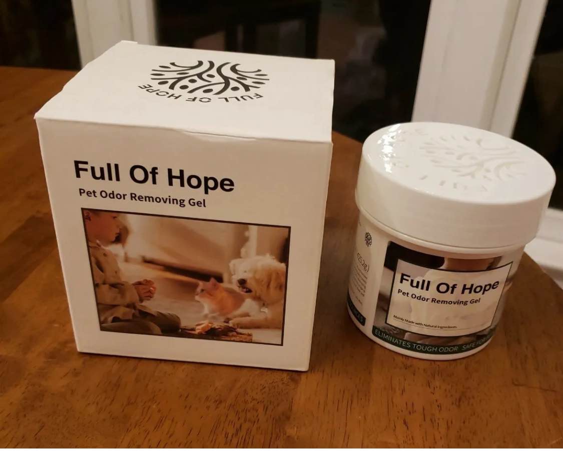 full of hope pet ordor removal gel