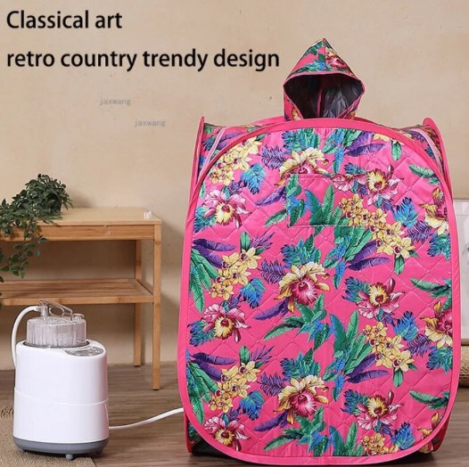 Portable Fabric Sauna Rooms Family Indoor Shower Room Sweat Steam Cabin Household Body Sauna Cover Wet Steam Fumigation Machine