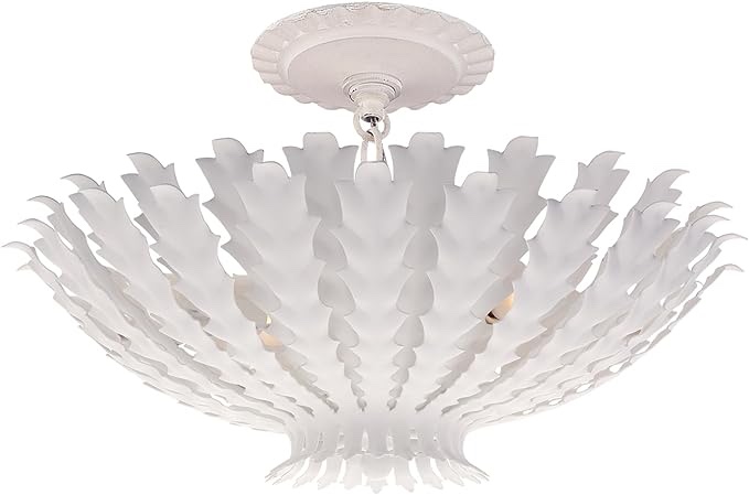 Visual Comfort ARN4011PW AERIN Hampton 3 Light 17 inch Plaster White Chandelier Ceiling Light, Small