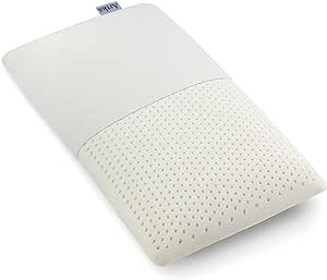 REJUVENITE American Talalay Latex Medium Support Bed Pillow for Sleeping with Luxurious 100% Cotton Sateen, 400TC Cover, Standard High Profile ?Çô Made in USA