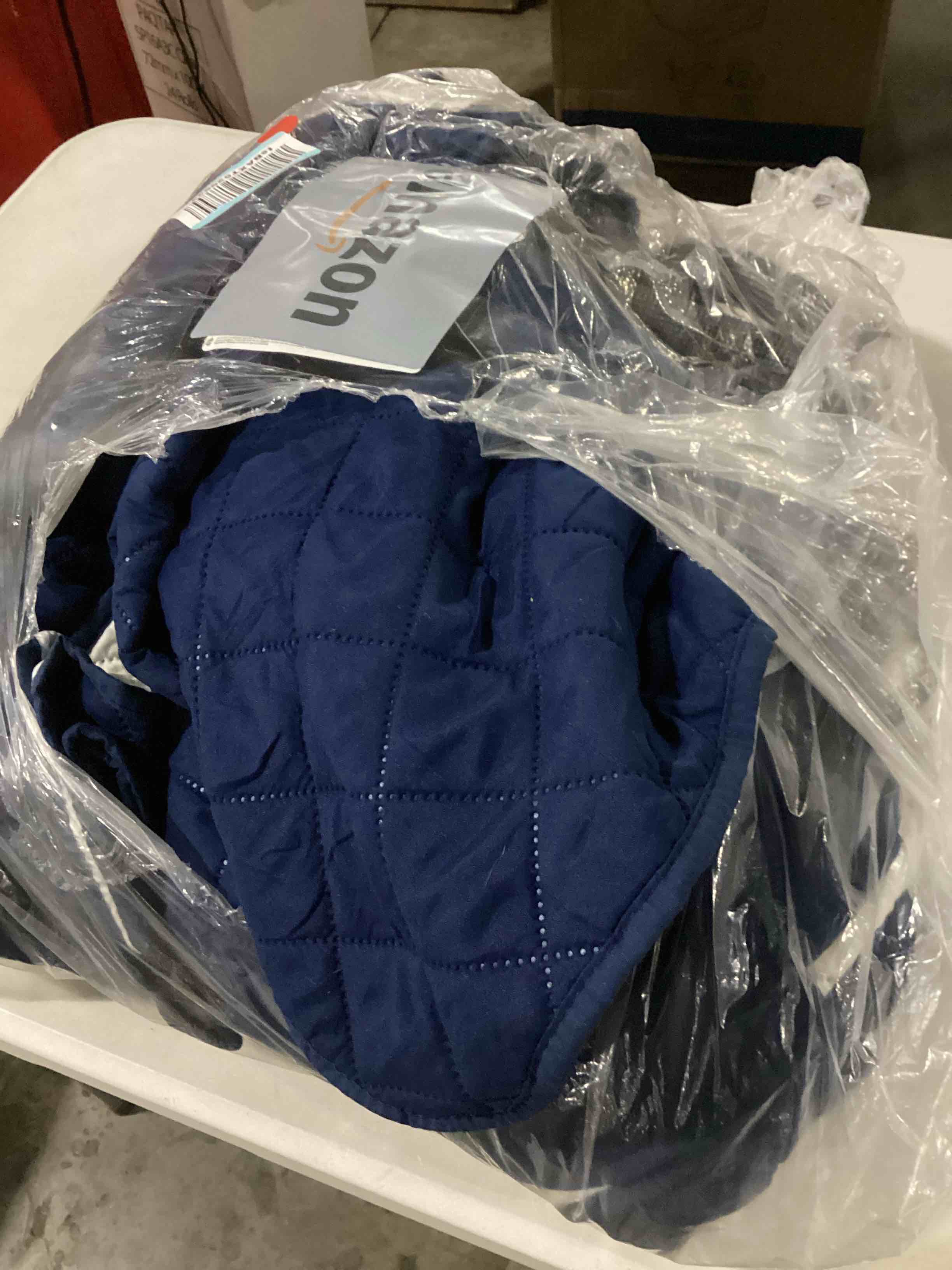 DJY Navy Blue Queen Quilt Bedding Set, Lightweight Soft Bedspread