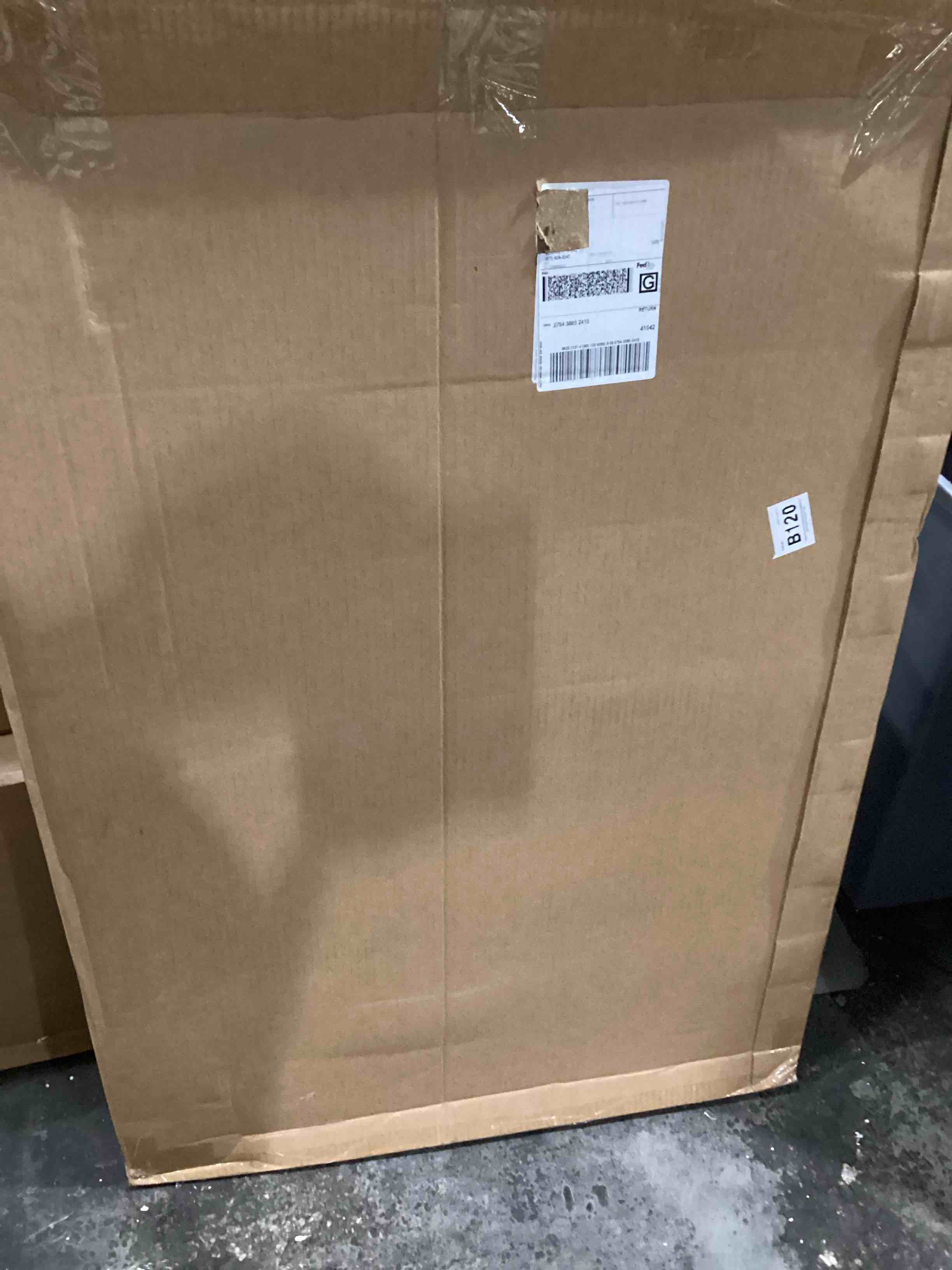 Cool Grey Horizon I Wrapped Canvas Print